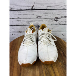 Men's Adidas Sneakers White Brown Size 10